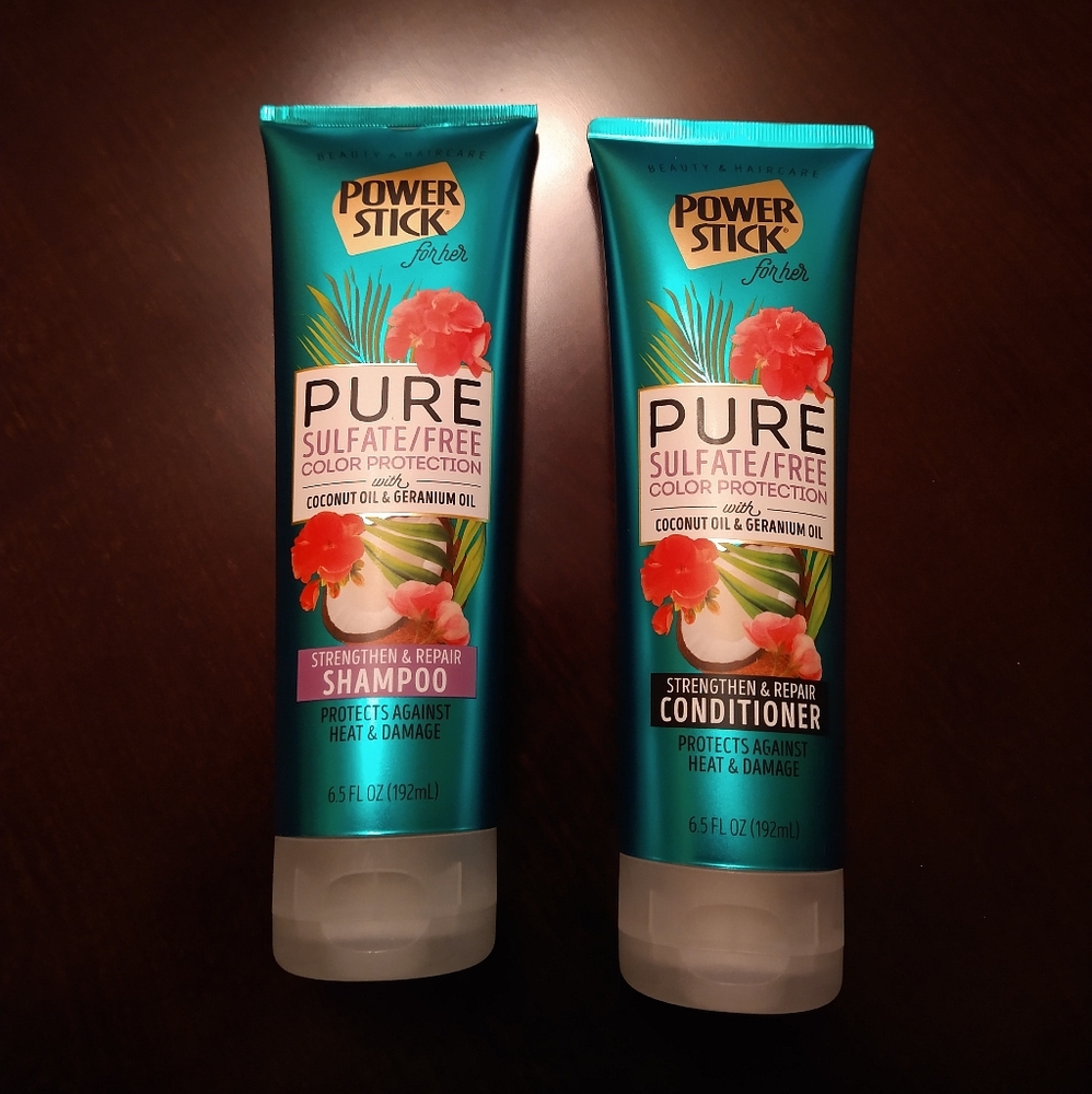 Power Stick Color Protection Shampoo and Conditioner